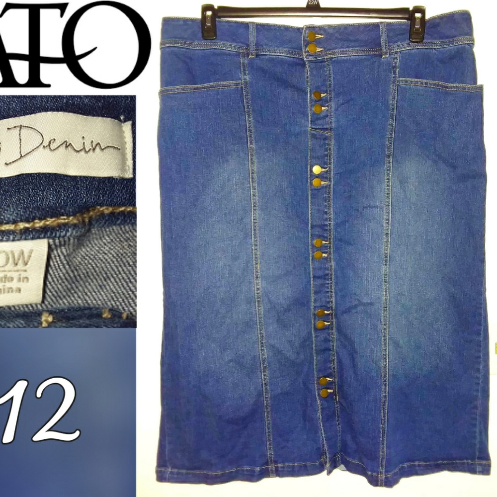 Jean Skirt